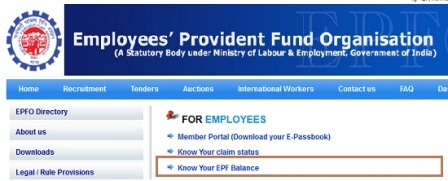 How to Check Employee Provident Fund (EPF) Balance Online epfindia.com