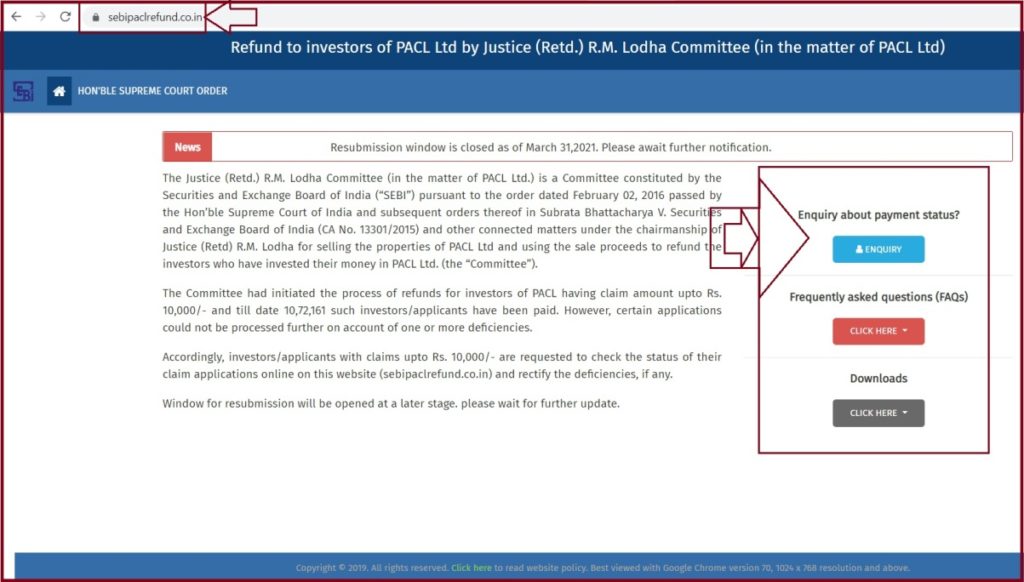 PACL Refund